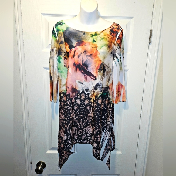 3/4 length sleeve top - XL - Picture 1 of 2